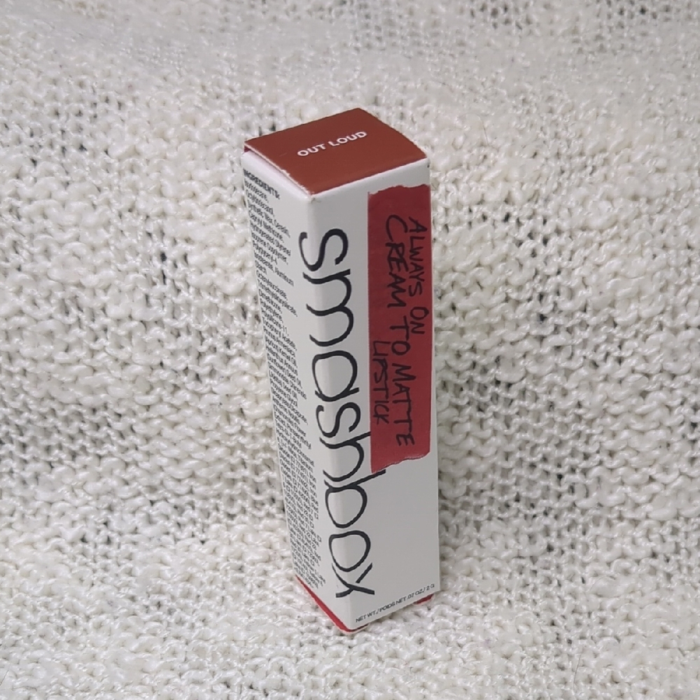 Smashbox Always On Cream to Matte Lipstick in OUT LOUD, 2g/0.07oz - Picture 2 of 14